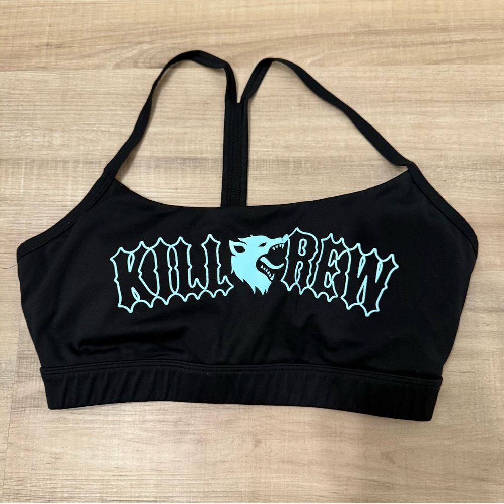 Kill Crew Black Sports Bra cross listed on Mercari bc my prices are lower!
